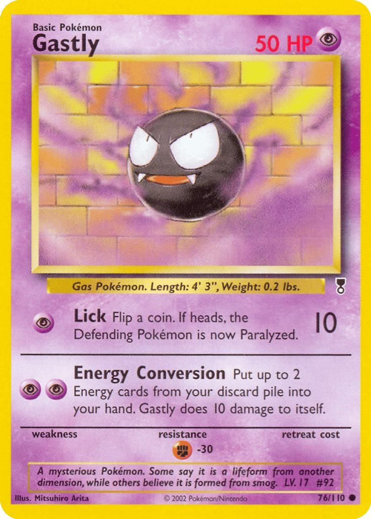 Gastly card