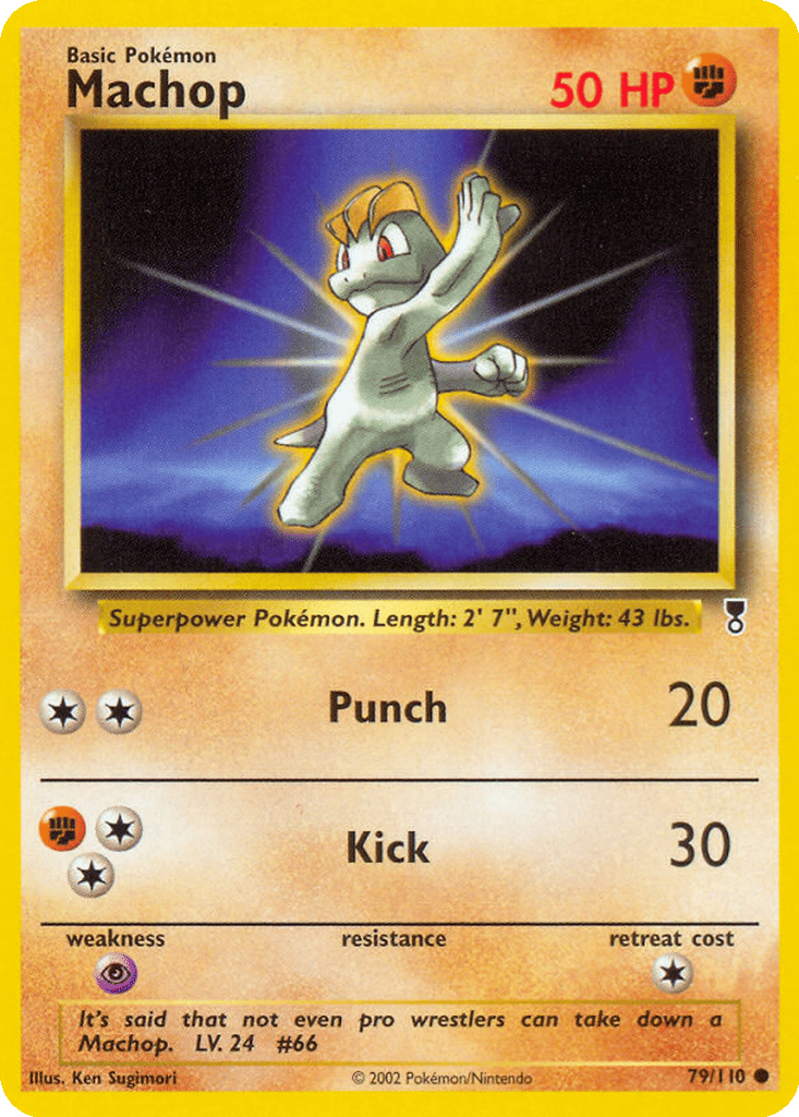 Machop card