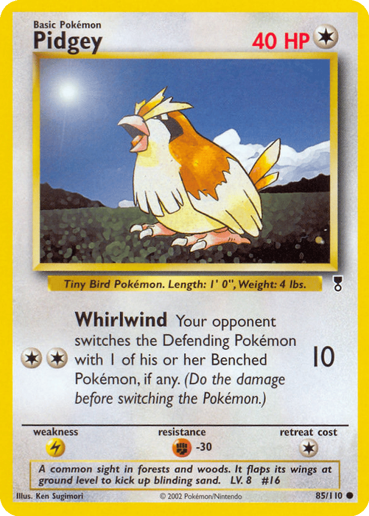 Pidgey card