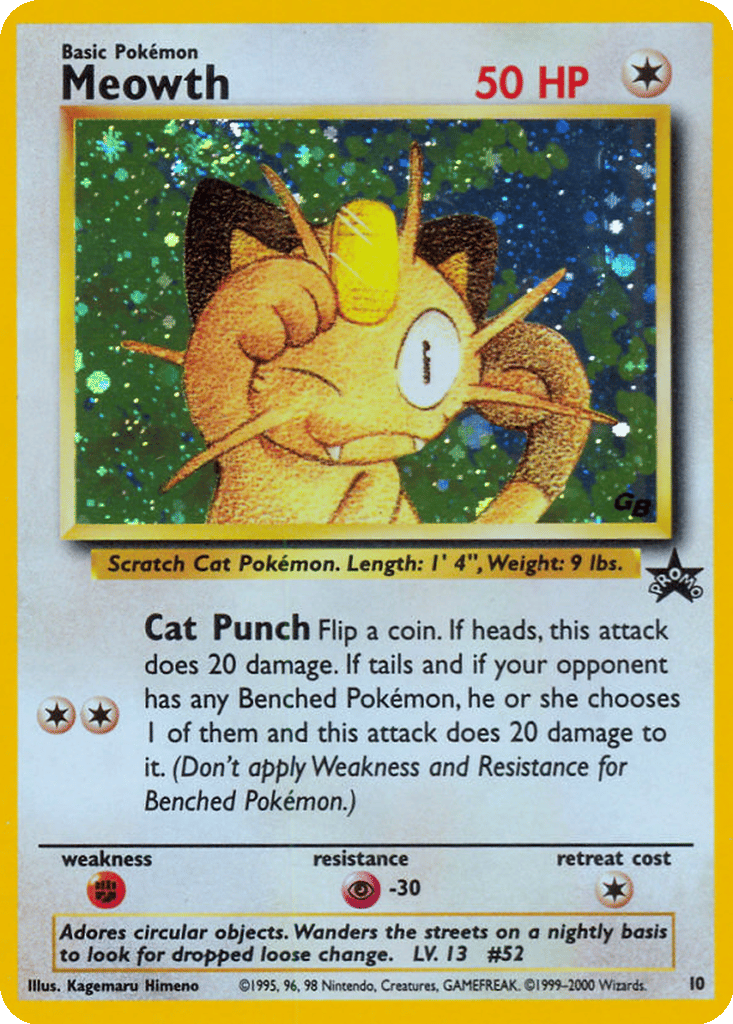 Meowth card