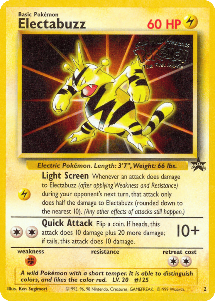 Electabuzz card