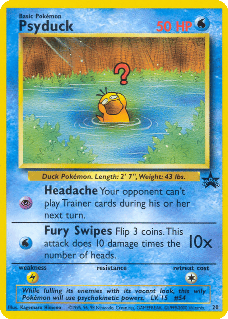 Psyduck card