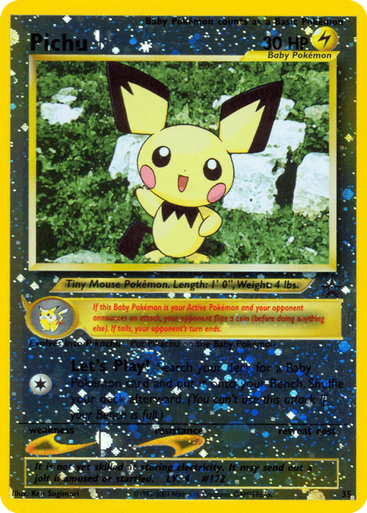 Pichu card