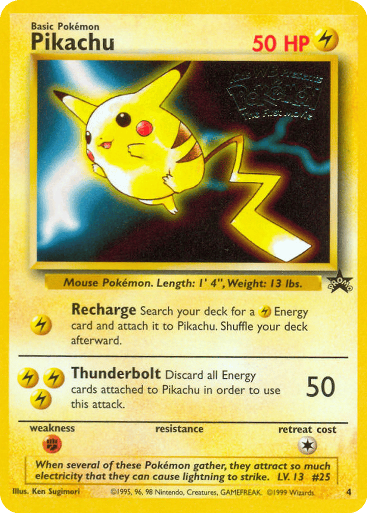 Pikachu card