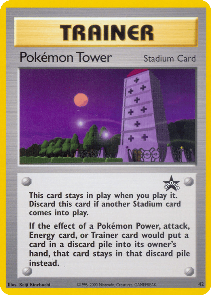 Pokémon Tower card