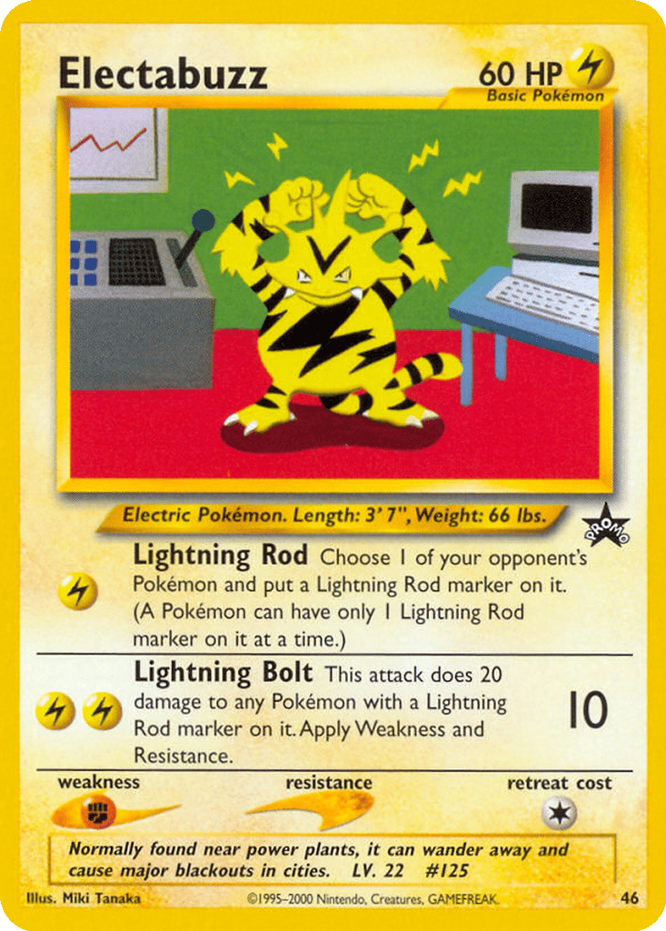 Electabuzz card