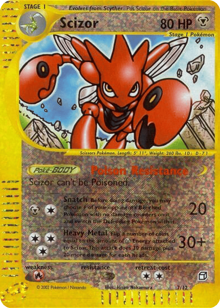 Scizor card