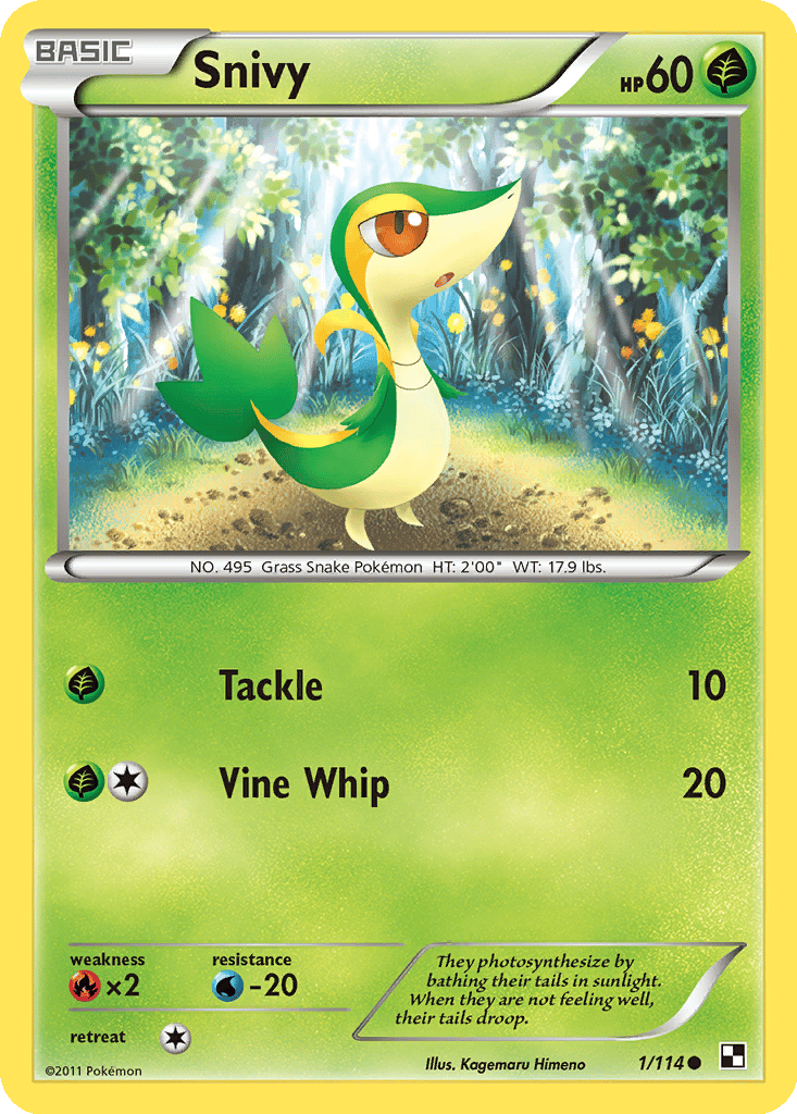 Snivy card