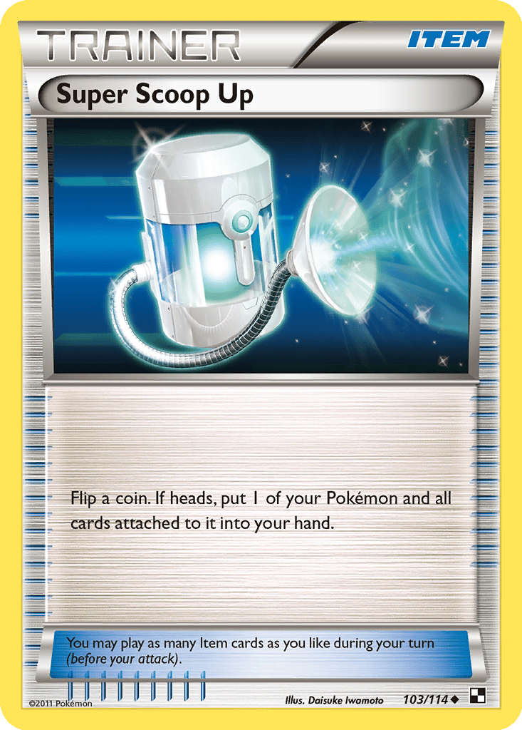 Super Scoop Up card