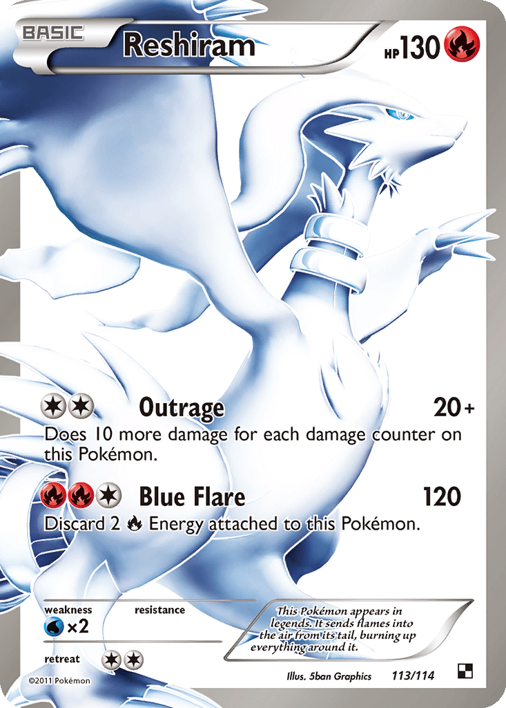 Reshiram card