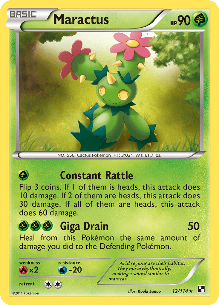 Maractus card
