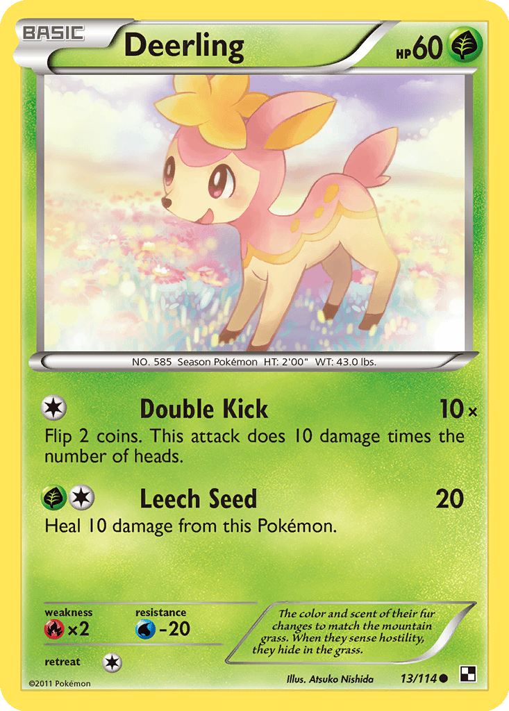 Deerling card
