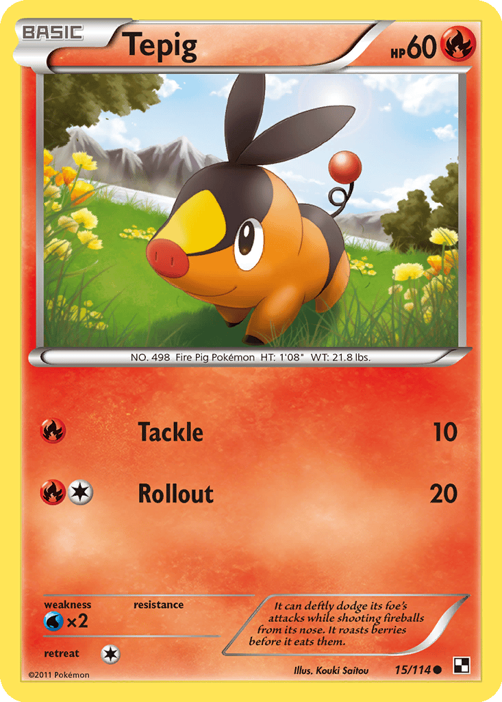 Tepig card