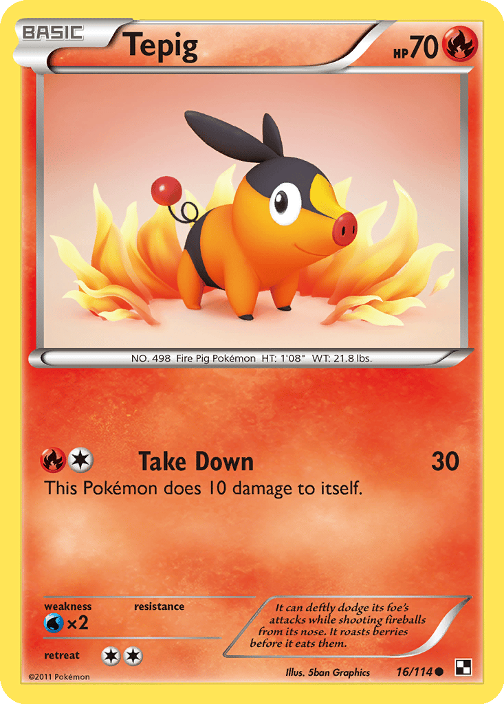 Tepig card