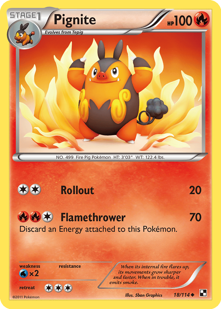 Pignite card