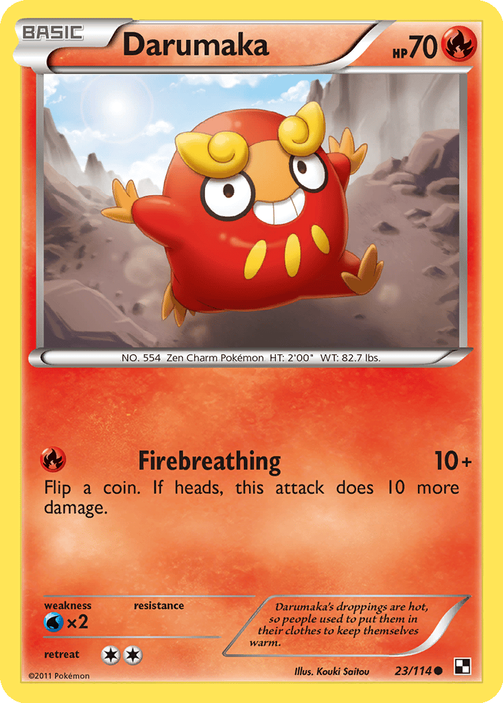 Darumaka card