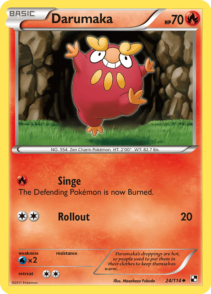 Darumaka card