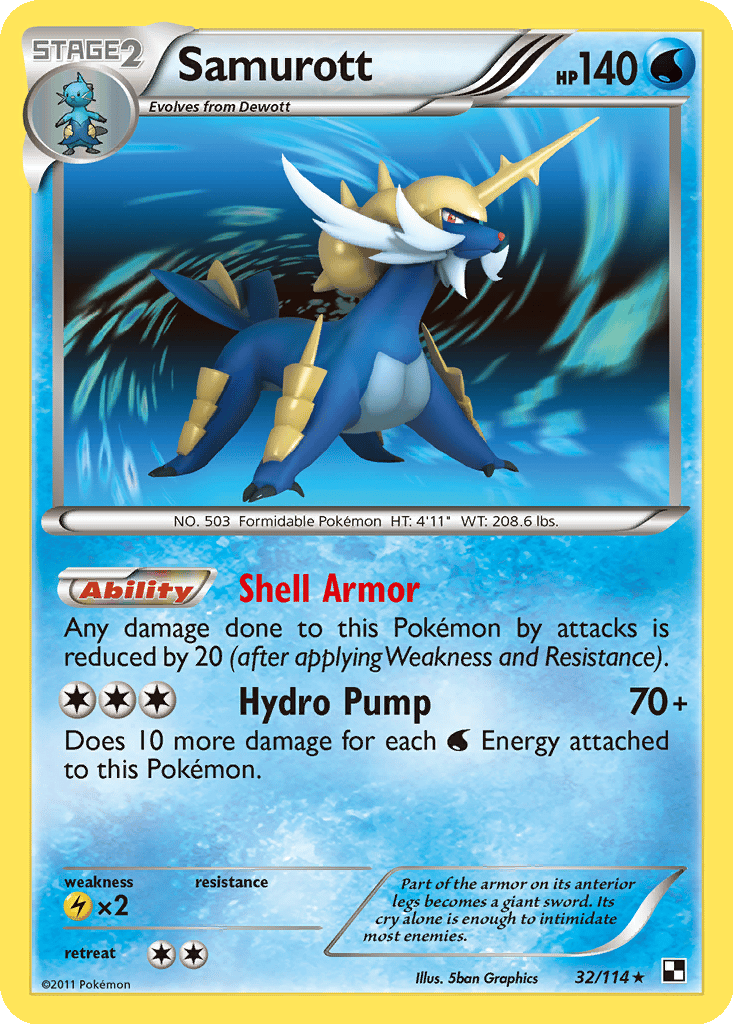 Samurott card