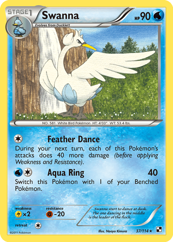 Swanna card