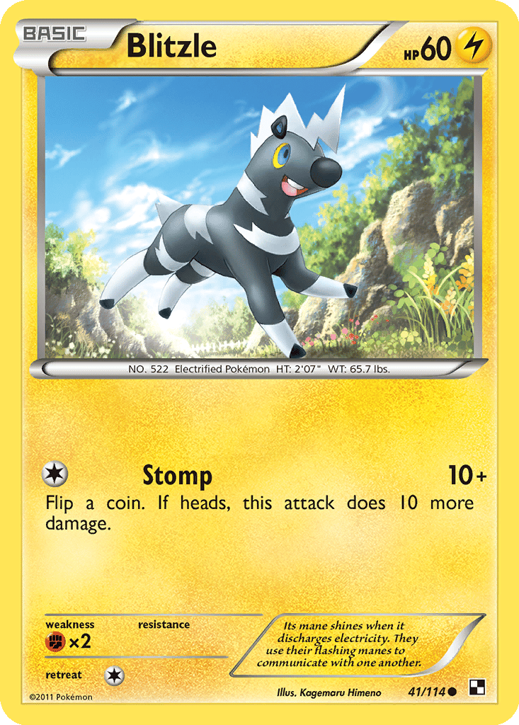 Blitzle card