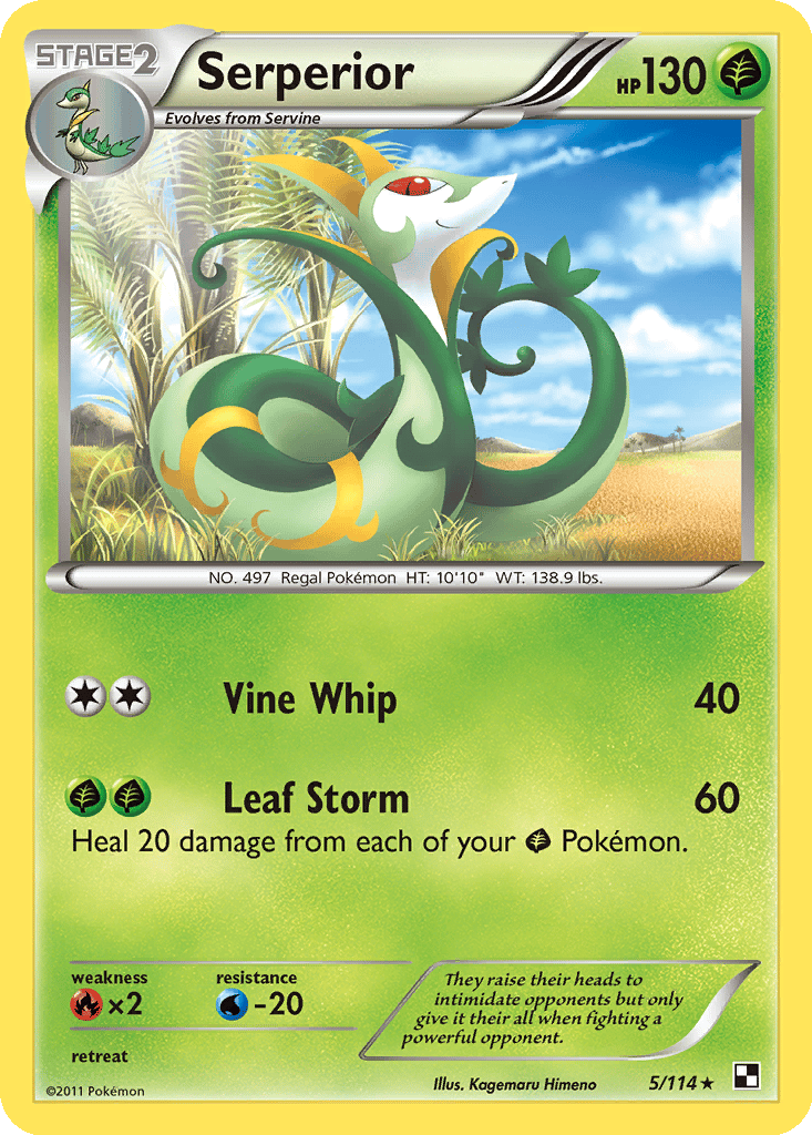 Serperior card