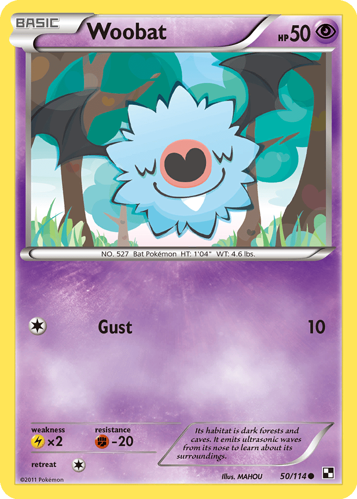Woobat card