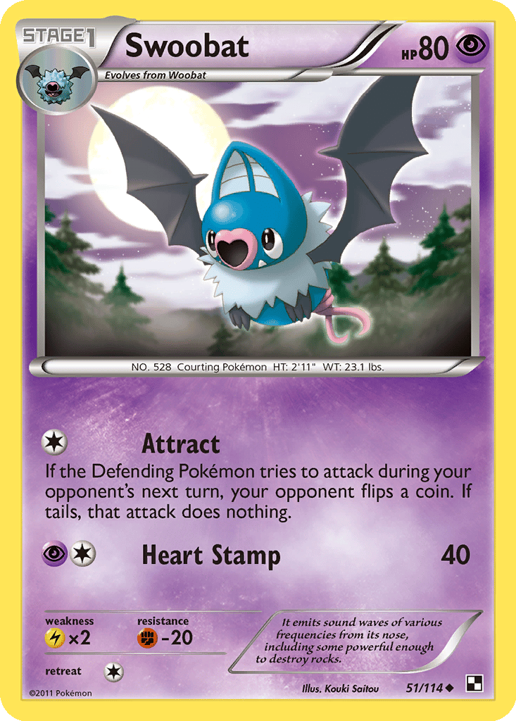 Swoobat card