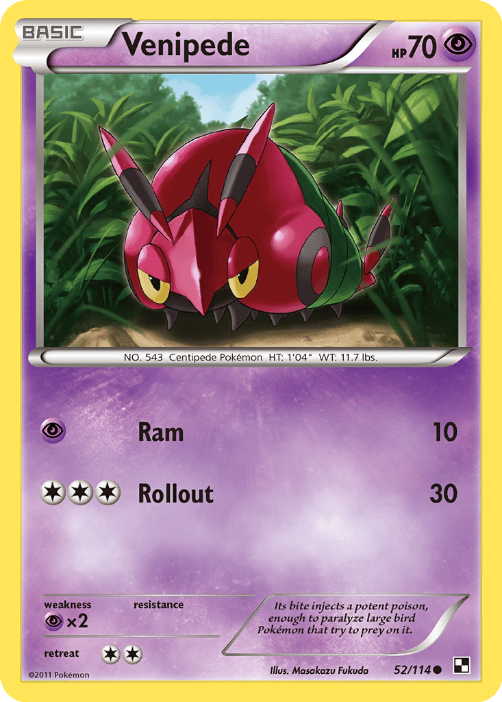 Venipede card