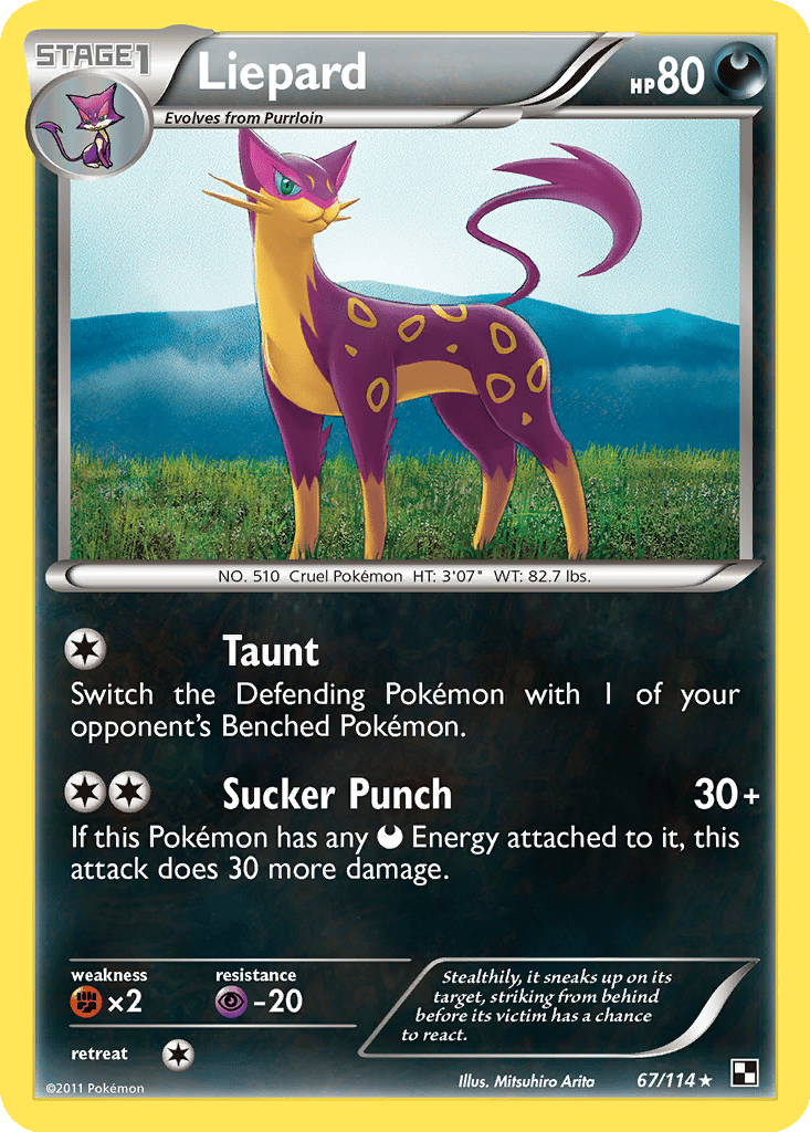 Liepard card