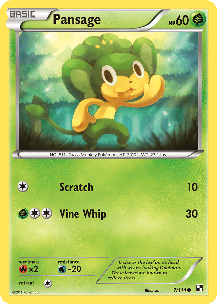Pansage card