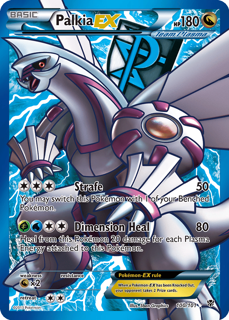 Palkia EX card