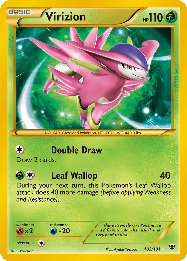 Virizion card