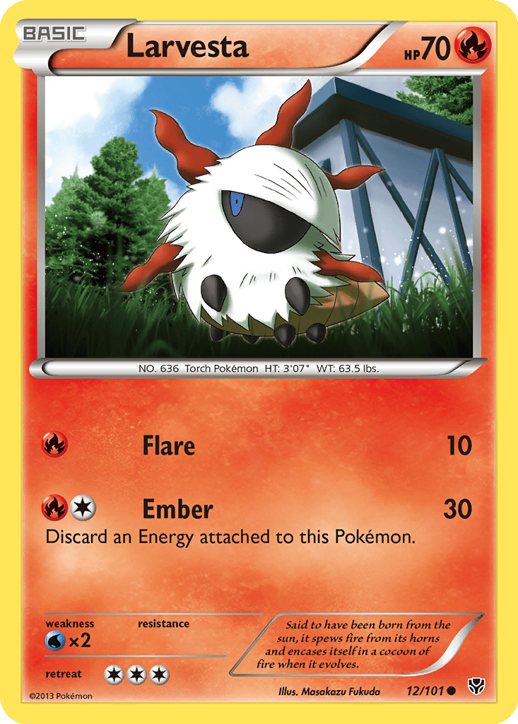 Larvesta card