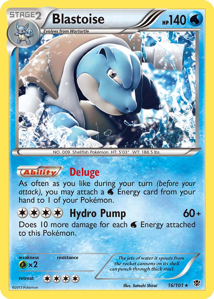 Blastoise card