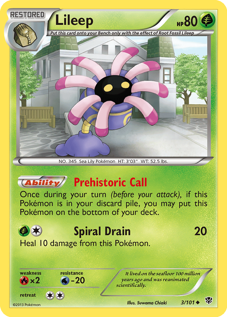 Lileep card
