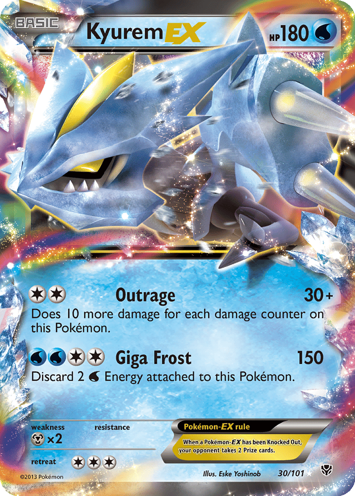 Kyurem EX card