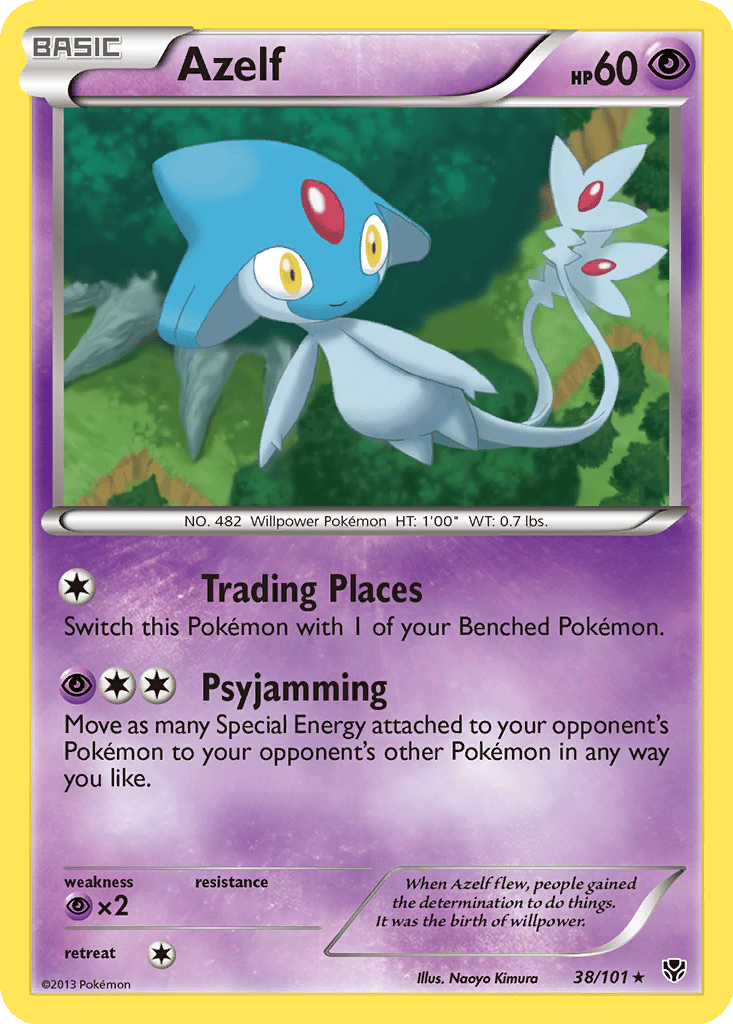 Azelf card