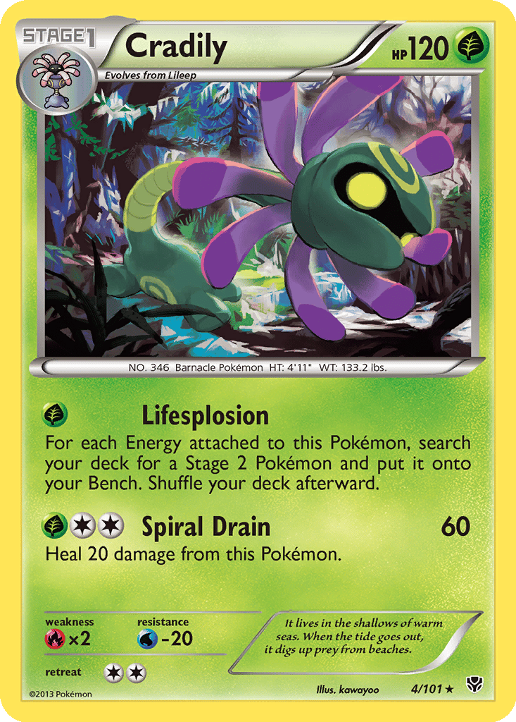 Cradily card