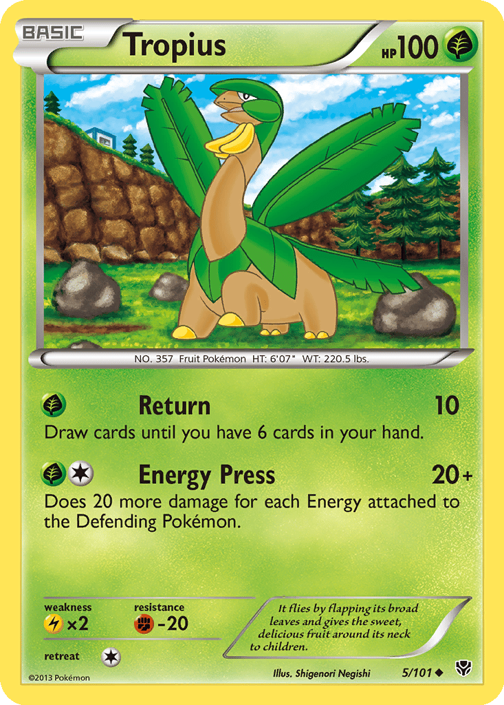 Tropius card