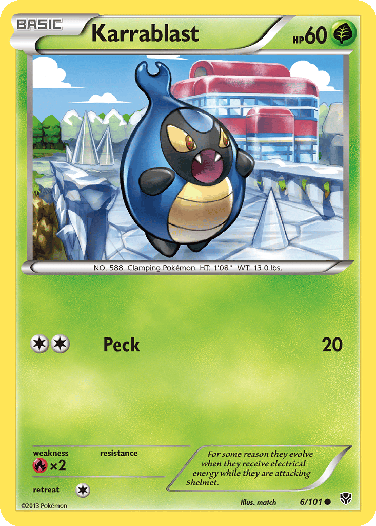 Karrablast card