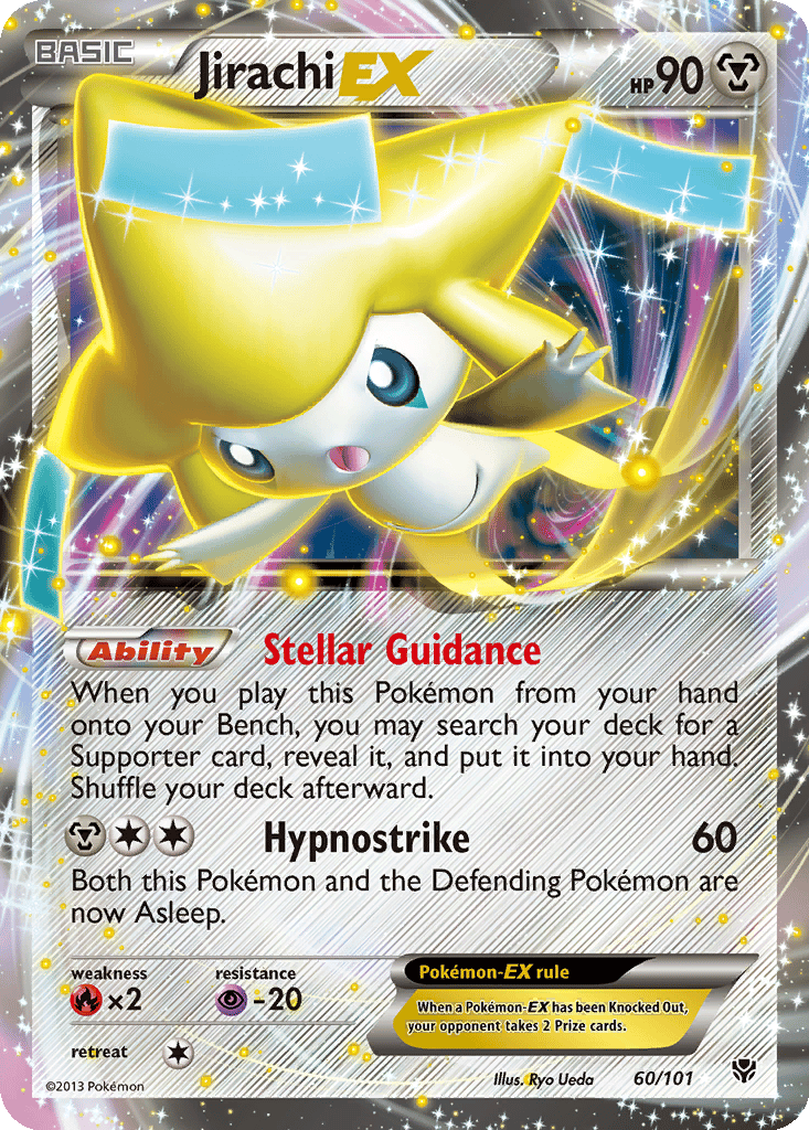 Jirachi EX card