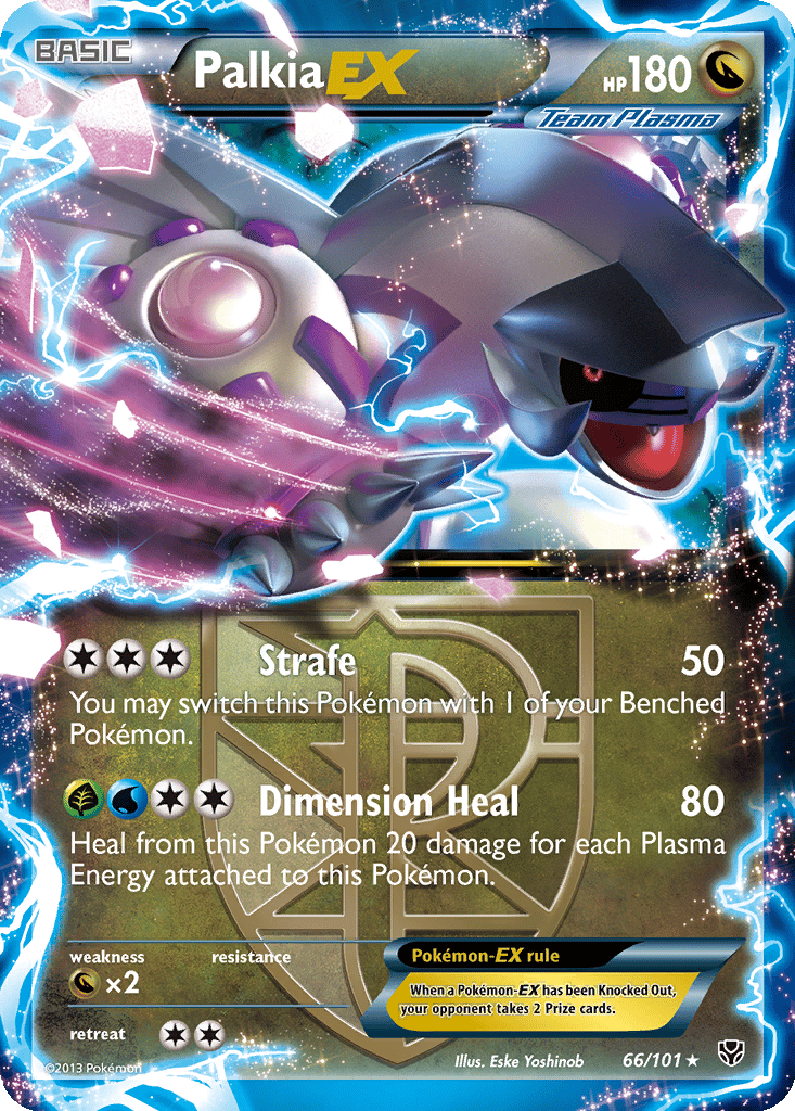 Palkia EX card