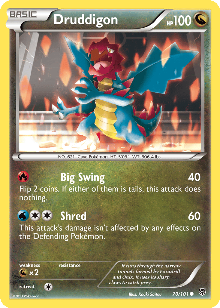 Druddigon card
