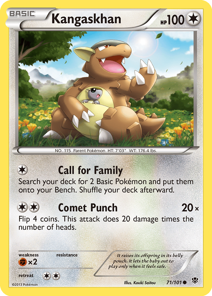 Kangaskhan card