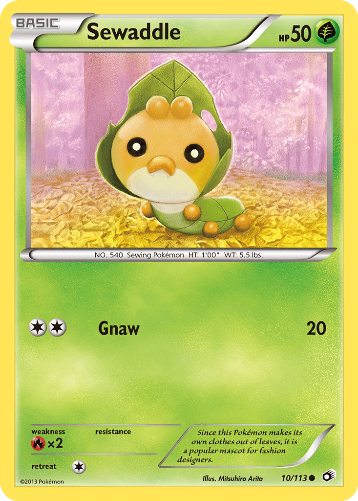 Sewaddle card