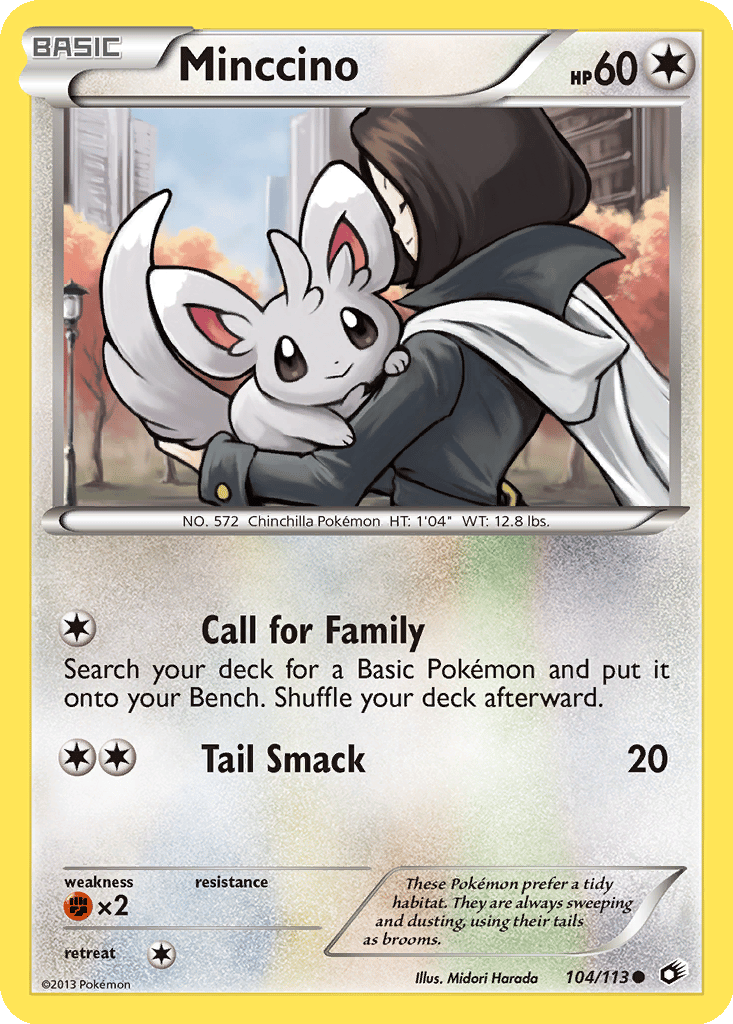 Minccino card