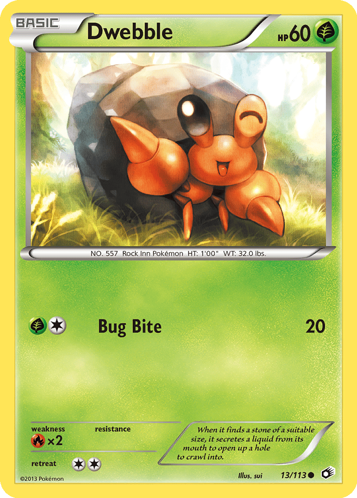 Dwebble card