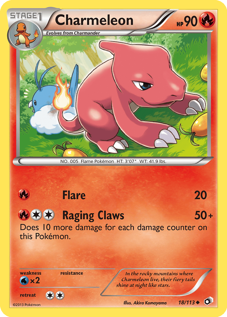 Charmeleon card