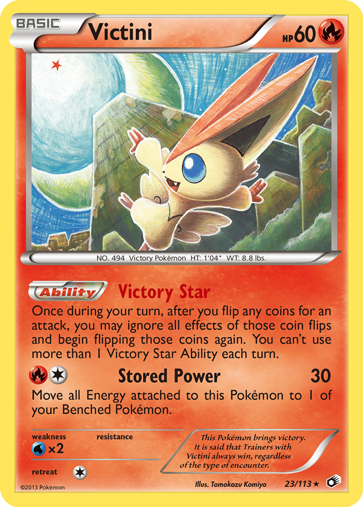 Victini card