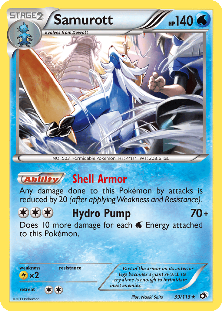 Samurott card